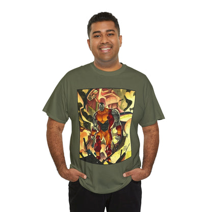 Colossus T-Shirt - Fighting a Sentinel - Marvel Comics