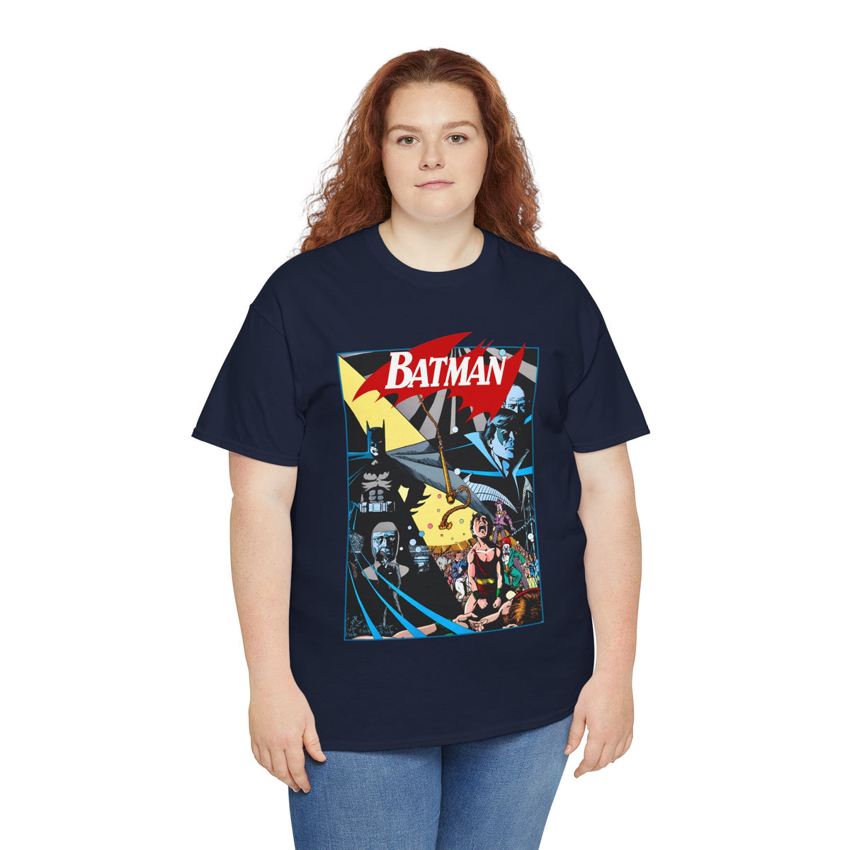 Batman T-Shirt - George Perez Art - Year Three - Robin, Nightwing, Dick Grayson - DC Comics