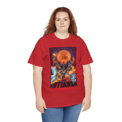 New Teen Titans T-Shirt - George Perez Art - Trigon's Titans - Raven - DC Comics