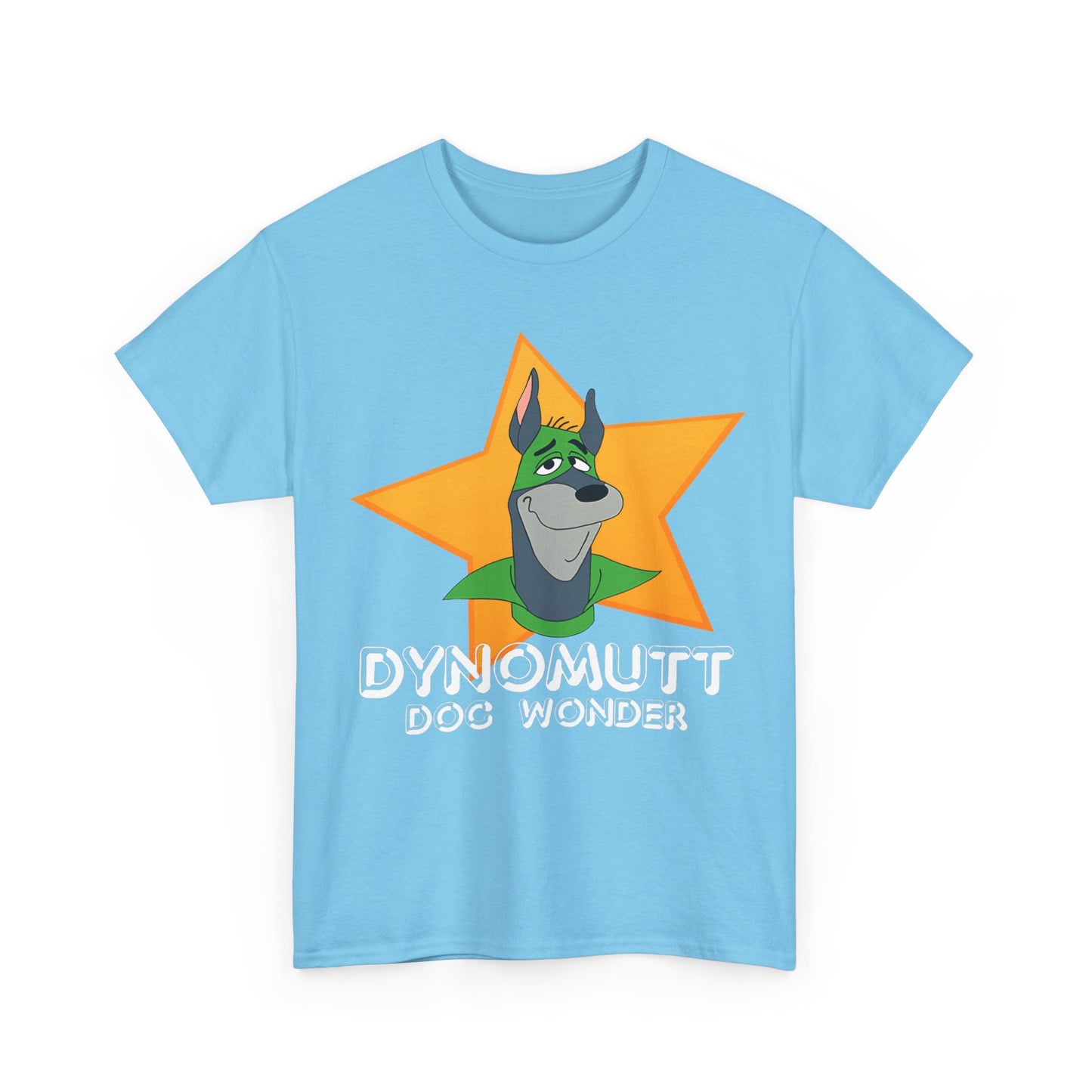 Dynomutt, Dog Wonder T-Shirt - Hanna-Barbera Saturday Morning Cartoon 1970s - Blue Falcon Sidekick