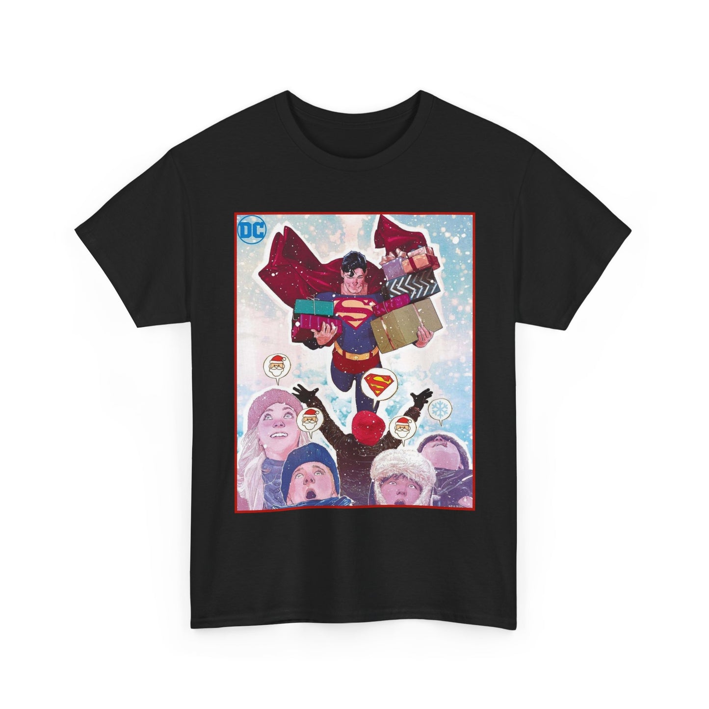Superman Santa T-Shirt - Mitch Gerads Art - DC Comics