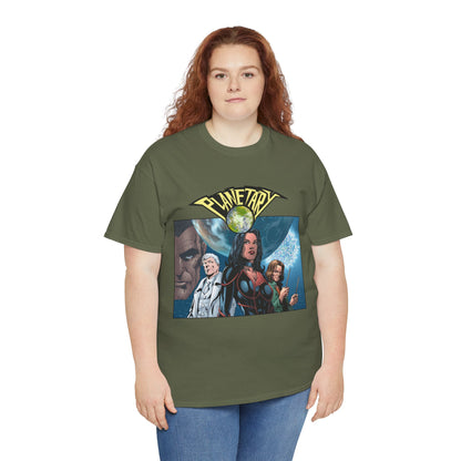 Planetary T-Shirt - Phil Jimenez Art - The Drummer, Jakita Wagner & Elijah Snow - DC Comics/Wildstorm - Ellis Story