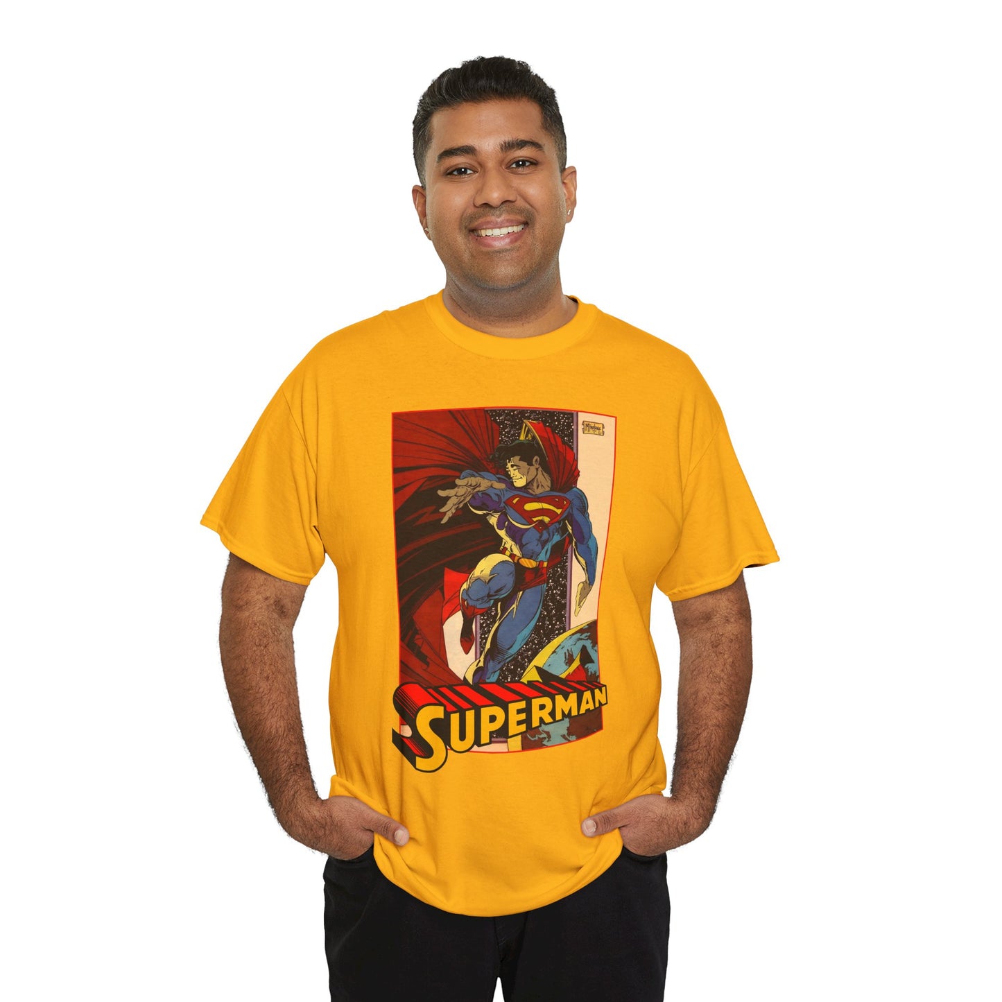 Superman T-Shirt - Todd McFarlane Art - Man of Steel, Metropolis - DC Comics