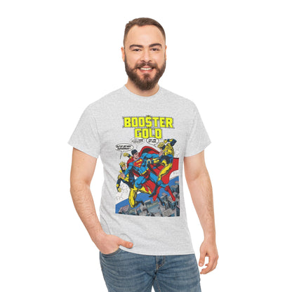 Booster Gold T-Shirt - Dan Jurgens & John Byrne Art - Superman - DC Comics