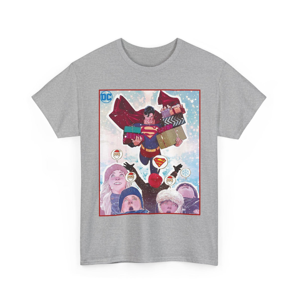 Superman Santa T-Shirt - Mitch Gerads Art - DC Comics