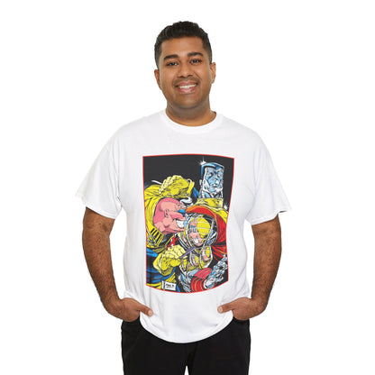 Strong Guy & Colossus T-Shirt - Dale Keown Art - Uncanny X-Men Annual Poster - Marvel Comics