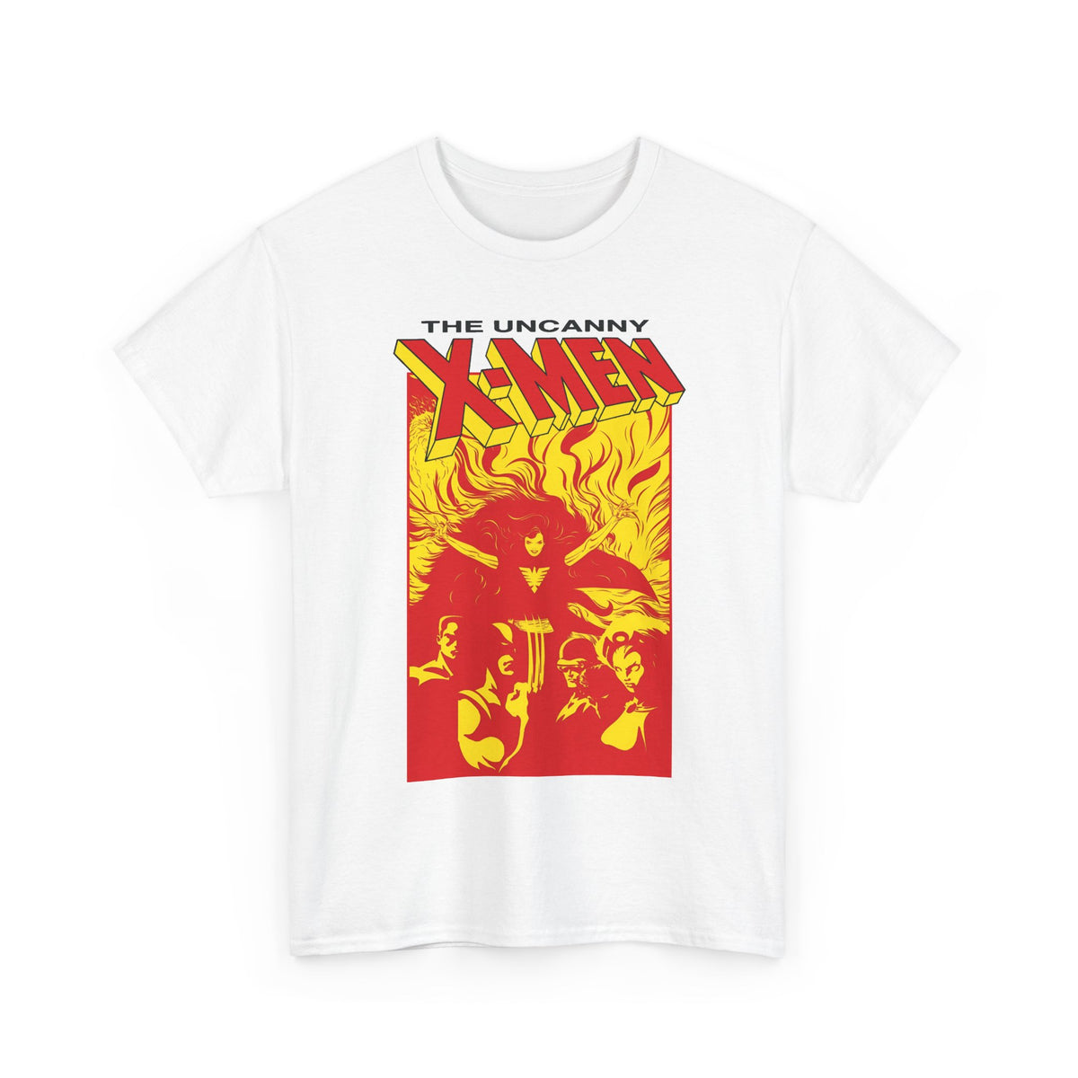 Uncanny X-Men T-Shirt - Steve Lightle Art - Dark Phoenix, Cyclops, Wolverine - Marvel Comics