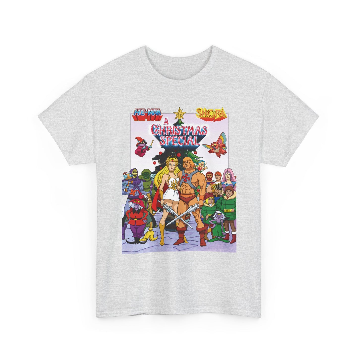 He-Man & She-Ra: A Christmas Special T-Shirt - Masters of the Universe, Princess of Power - Skeletor, Fisto, Orko, Kowl, Madame Razz - Filmation