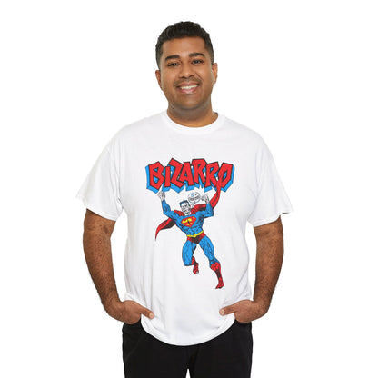 Bizarro T-Shirt - Superman Villain - DC Comics - Bizarro World - Who's Who Art - Silver Age Favourite