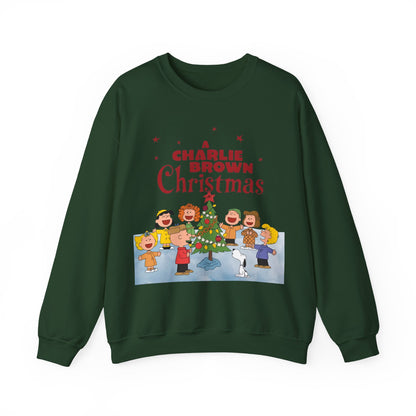 A Charlie Brown Christmas Crewneck Sweatshirt - Snoopy, Lucy, Linus, Sally, Schroeder