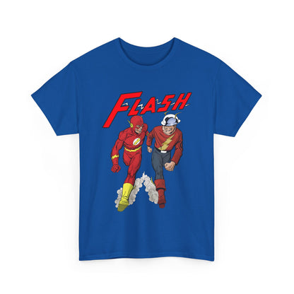 Flash T-Shirt - John Byrne - Barry Allen, Jay Garrick - Golden Age, Silver Age - DC Comics