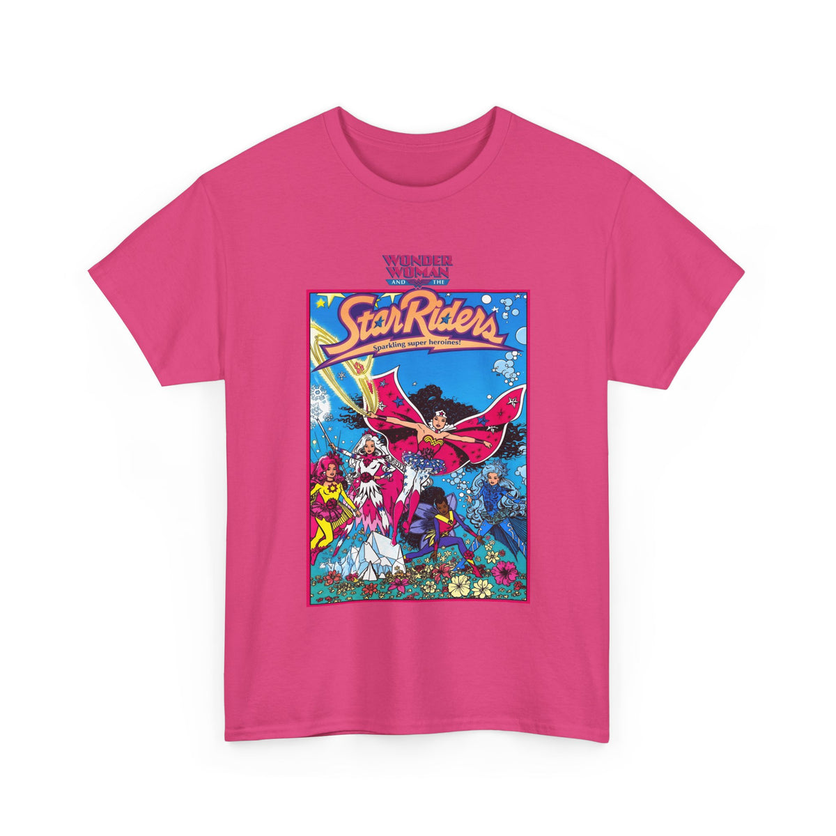 Wonder Woman & the Star Riders Shirt - 1980s Concept Figures - Promotional Art - DC Comics
