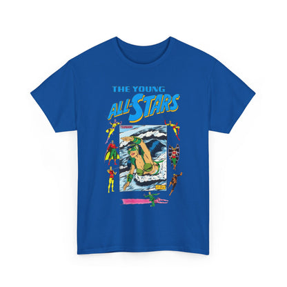 Young All-Stars T-Shirt - Brian Murray Art - Tsunami, Johnny Thunder, Sandman, Green Lantern - DC Comics
