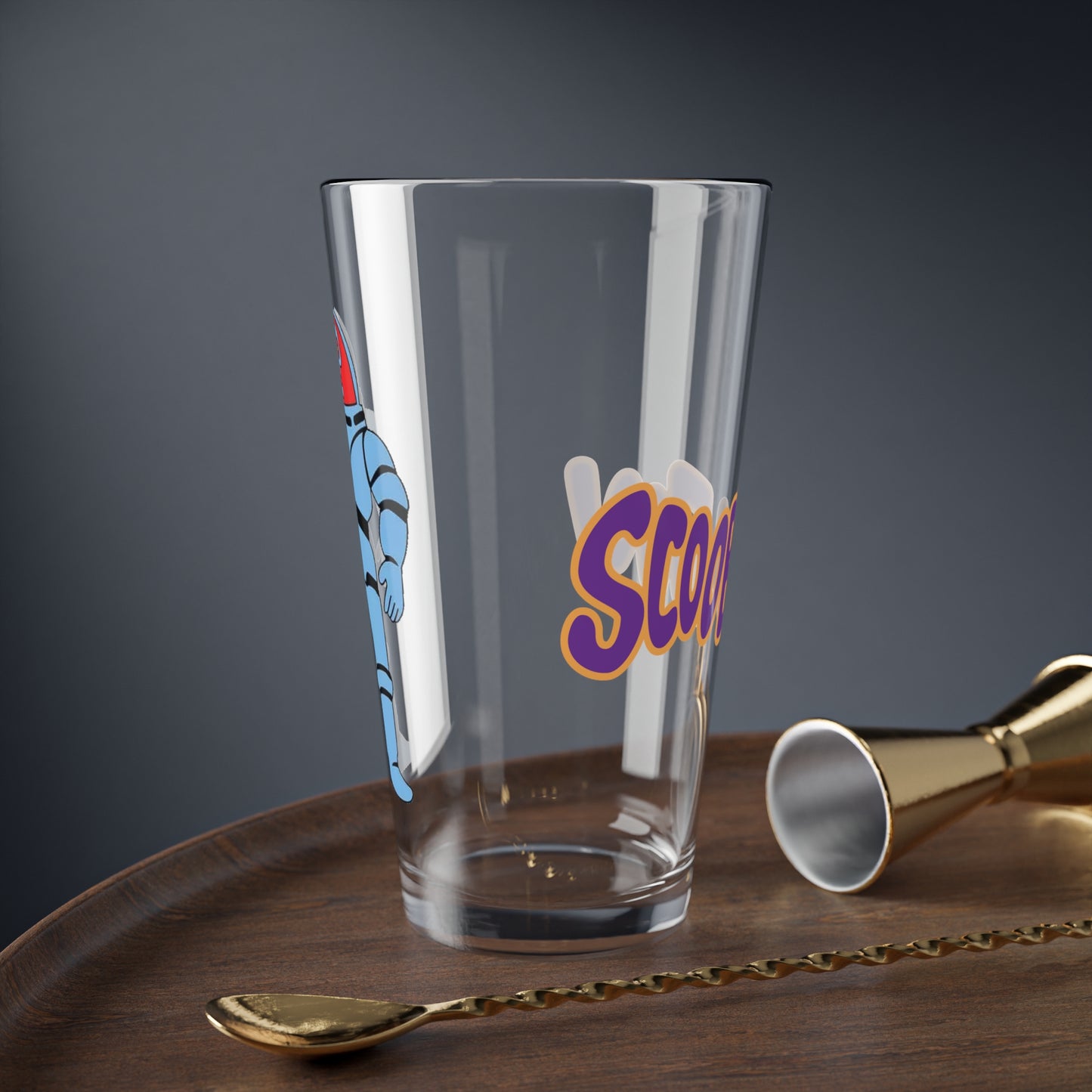 Spooky Space Kook Pint Glass, 16oz - Popular & Mysterious Scooby Doo Villain - Hanna-Barbera Cartoon Character - Scooby Doo, Where Are You? - Space Alien
