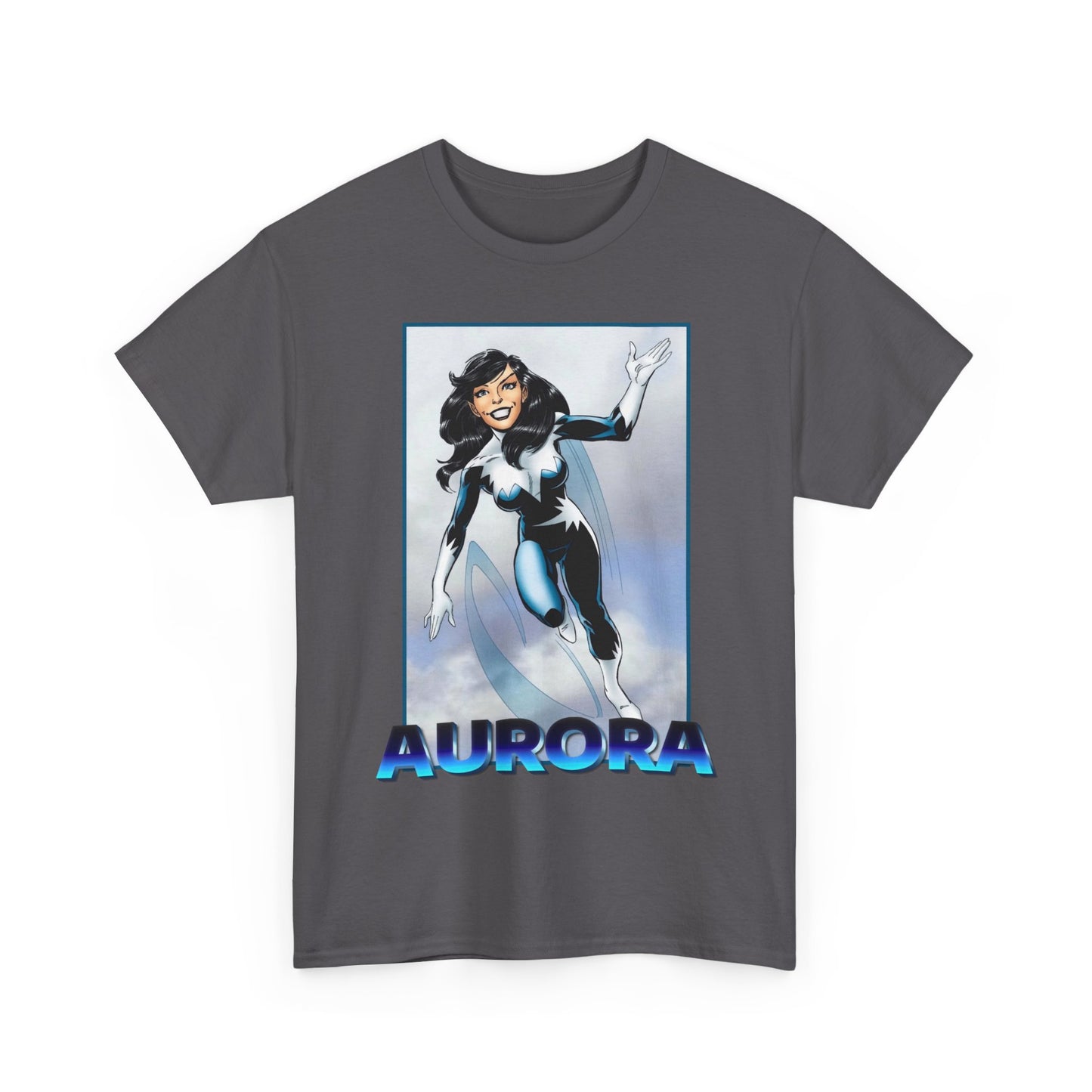 Aurora T-Shirt - John Byrne Art - Alpha Flight Member - Marvel Comics