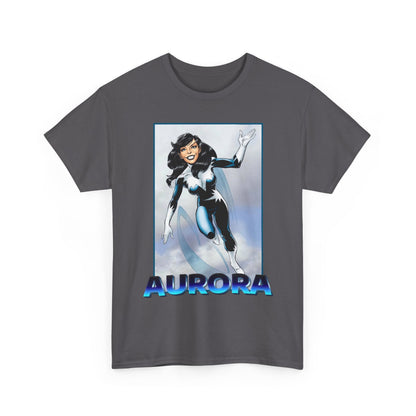 Aurora T-Shirt - John Byrne Art - Alpha Flight Member - Marvel Comics