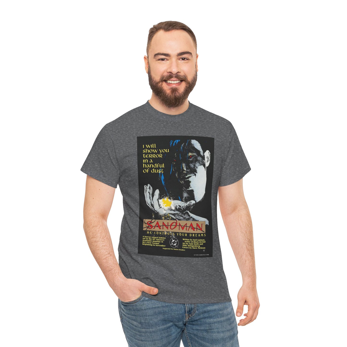 Sandman Ad T-Shirt - 1988 DC/Vertigo Comics
