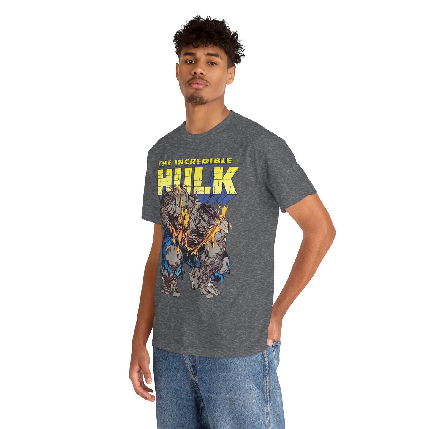 Incredible Hulk T-Shirt - Todd McFarlane Art - Marvel Comics - Grey Hulk, Bruce Banner