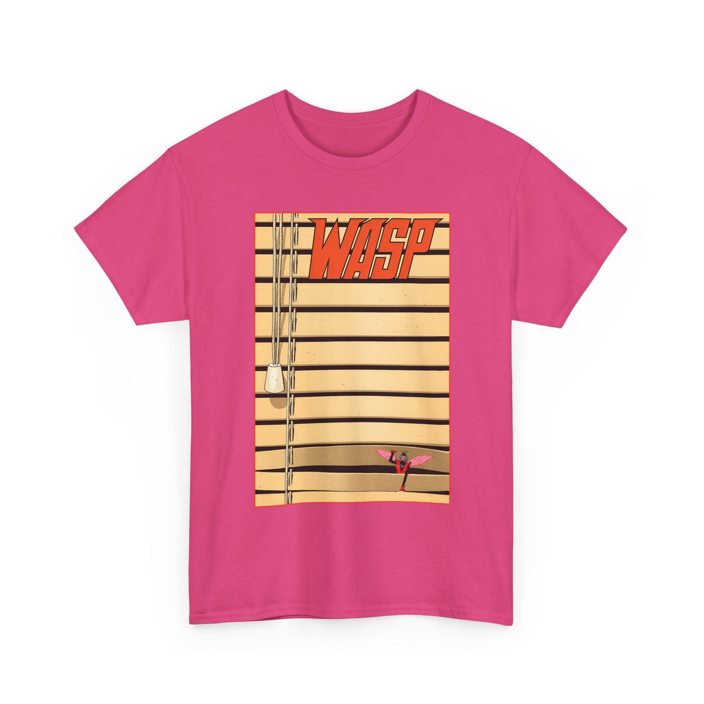 Wasp T-Shirt - Tom Reilly "Windowshades" Cover Art - Avengers Founding Member - Marvel Comics