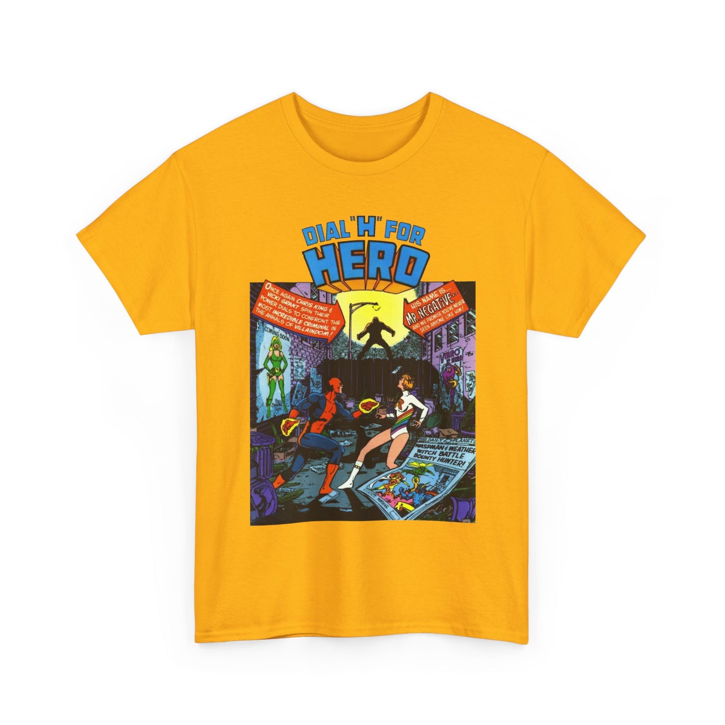 Dial "H" For Hero T-Shirt - George Perez Art - Adventure Comics - DC Comics