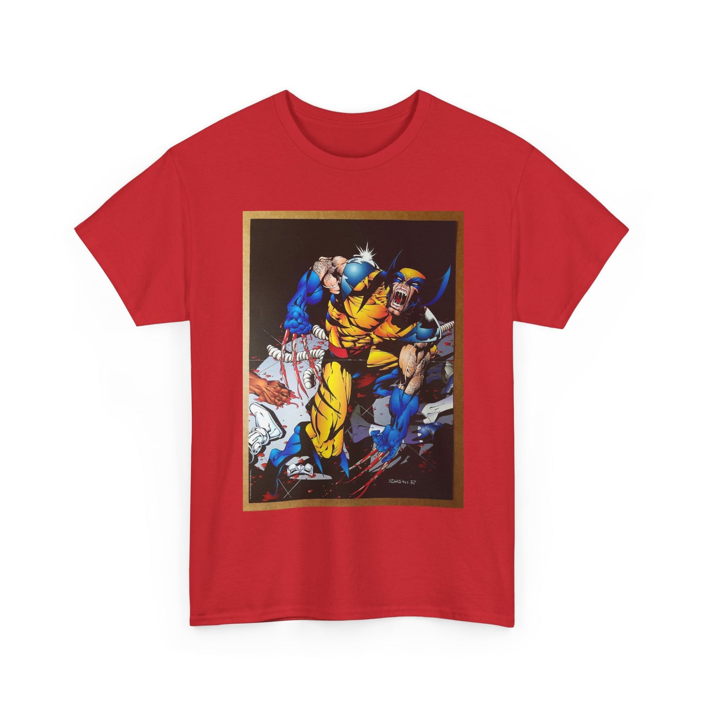 Wolverine T-Shirt - Bart Sears Poster Art - Marvel Comics