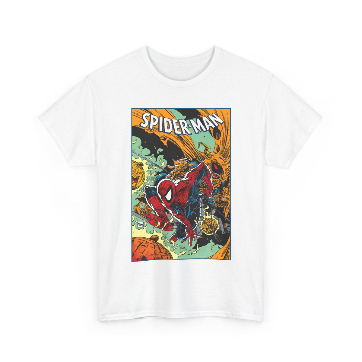Spider-Man Vs Hobgoblin T-Shirt - Todd McFarlane Art - Marvel Comics