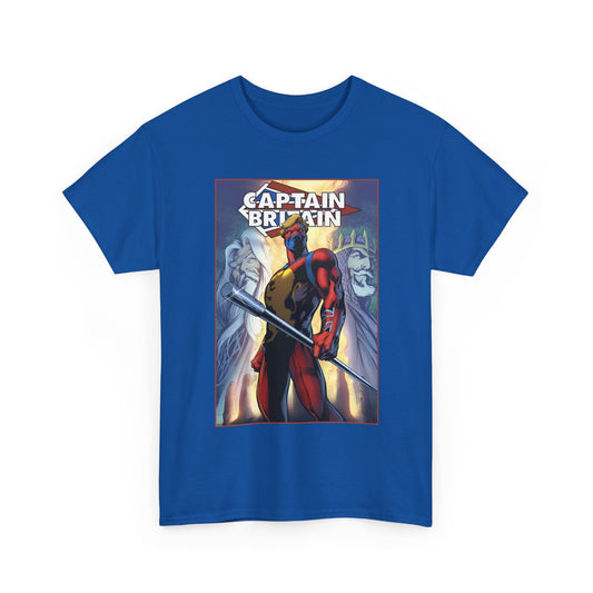 Captain Britain T-Shirt - Alan Davis Art - Excalibur Member - Marvel Comics