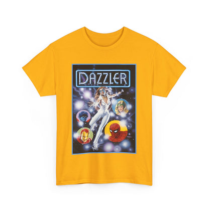 Dazzler T-Shirt - Bob Larkin Art - X-Men Connection - Alison Blaire - Mutant Pop Star - Marvel Comics