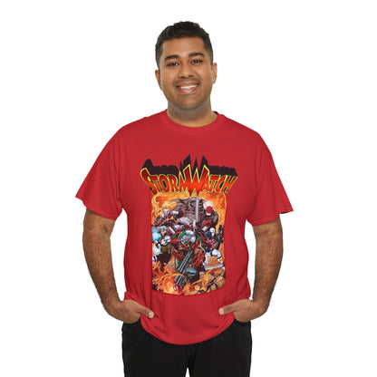 Stormwatch T-Shirt - Jim Lee Art - Battalion, Fuji, Hellstrike - Image/Wildstorm/DC Comics