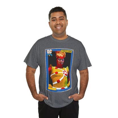 Firestorm T-Shirt - Mark Spears Art - DC Universe Trading Card Homage - Ronnie Raymond - DC Comics