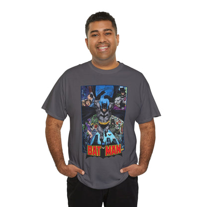 Batman T-Shirt - John Byrne Art - Joker, Catwoman, Poison Ivy - Caped Crusader - DC Comics