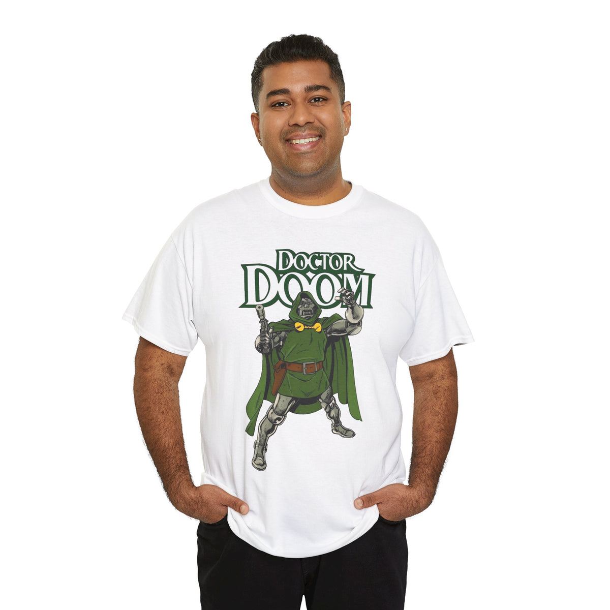 Doctor Doom T-Shirt - John Byrne Art - Fantastic Four Foe - Ruler of Latveria - 2026 Avengers Doomsday Movie - Marvel Comics