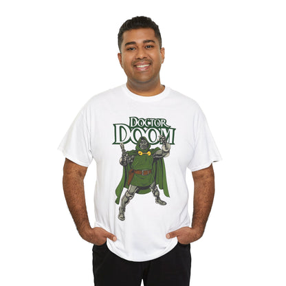Doctor Doom T-Shirt - John Byrne Art - Fantastic Four Foe - Ruler of Latveria - 2026 Avengers Doomsday Movie - Marvel Comics