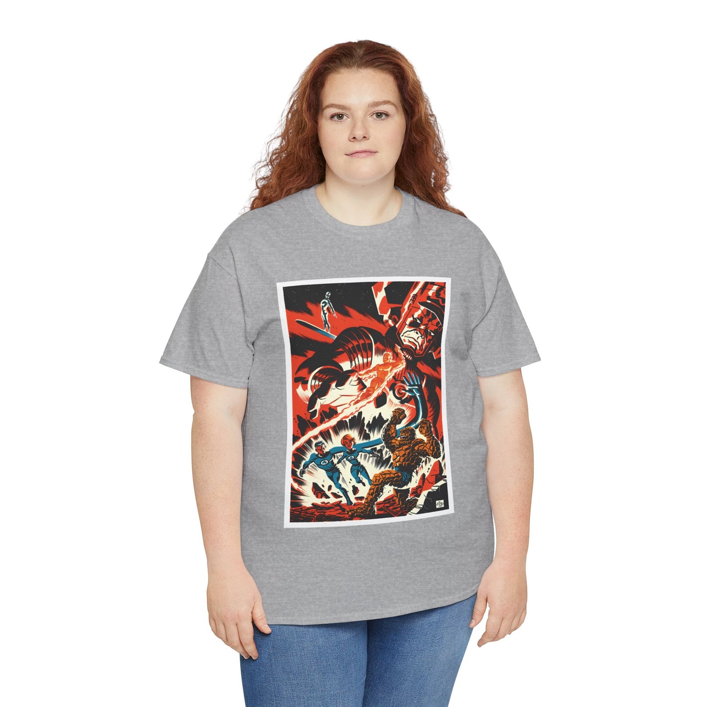 Fantastic Four T-Shirt - Michael Cho Art - Marvel Comics