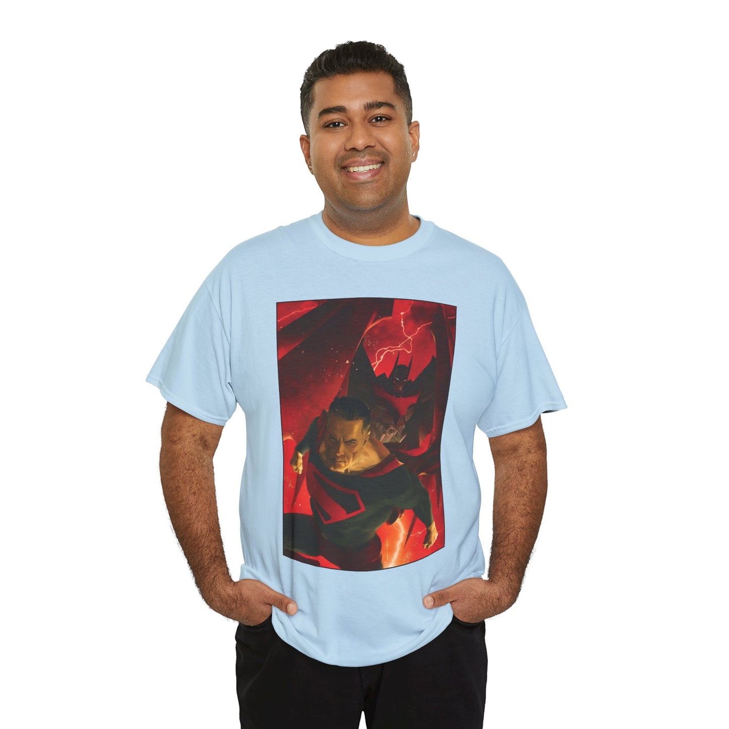 Superman & Batman (Kingdom Come) T-Shirt - Sabastian Fiumara Art - DC Comics