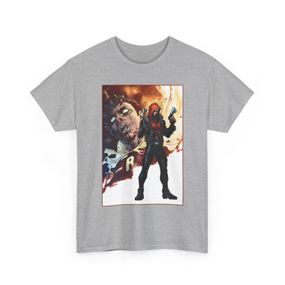 Red Hood T-Shirt - Jim Lee Art - Jason Todd, Batman Sidekick - DC Comics