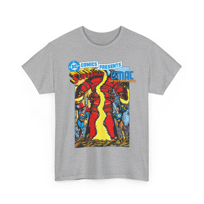 DC Comics Presents #61 T-Shirt - George Perez Art - Superman & OMAC Team-Up - DC Comics