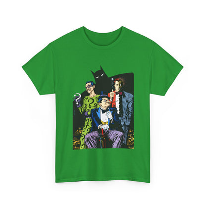 Riddler, Two-Face, Penguin T-Shirt - Brian Bolland Art - DC Comics
