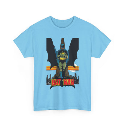Batman T-Shirt - George Perez Art - JLA 80s Postcard Set - DC Comics - Gotham City - Justice League of America Member