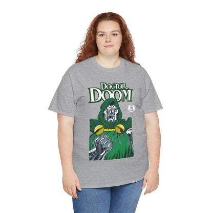 Doctor Doom T-Shirt - John Byrne Art - Fantastic Four Foe - 2026 Avengers Doomsday Movie - Marvel Comics