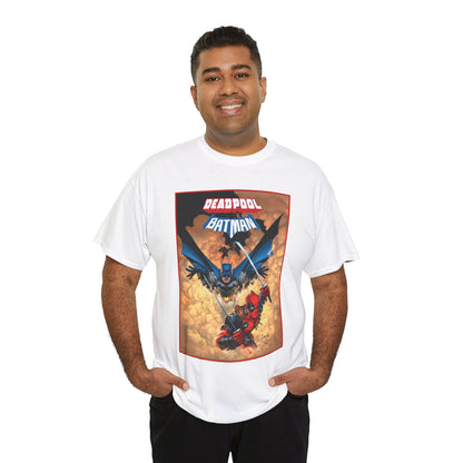 Deadpool & Batman T-Shirt - Greg Capullo Art - DC & Marvel Comics - Crossover - Slade Wilson, Bruce Wayne - 2025