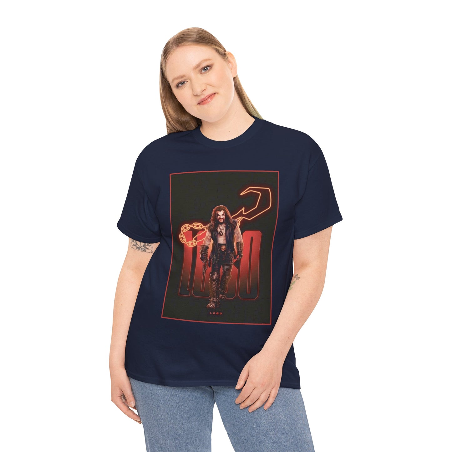 Lobo T-Shirt - Jason Momoa - New 2026 Supergirl Movie - From the James Gunn DCU - DC Comics