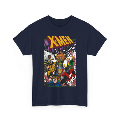X-Men T-Shirt - Dave Cockrum Art - Phoenix, Cyclops, Storm, Wolverine, Banshee, Colossus, Nightcrawler - Marvel Comics