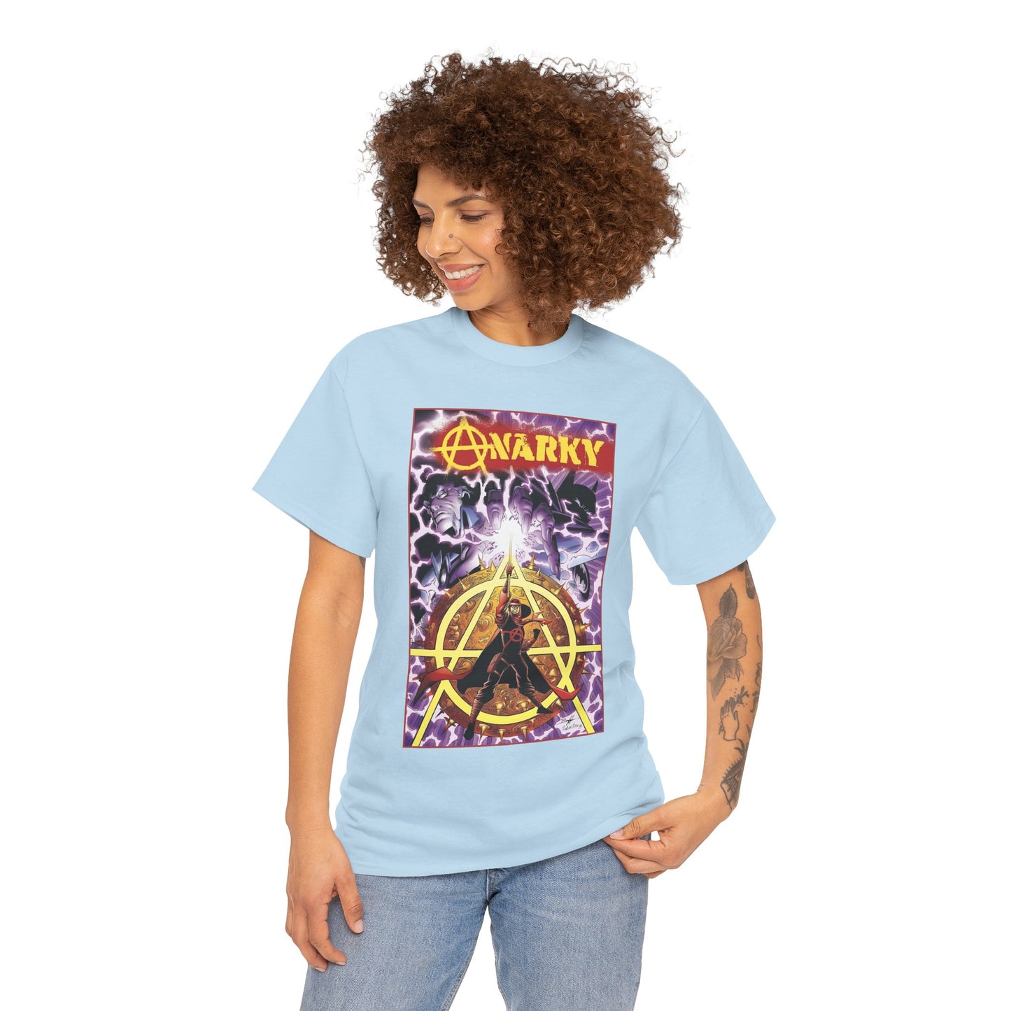 Anarky T-Shirt - Norm Breyfogle Art - DC Comics