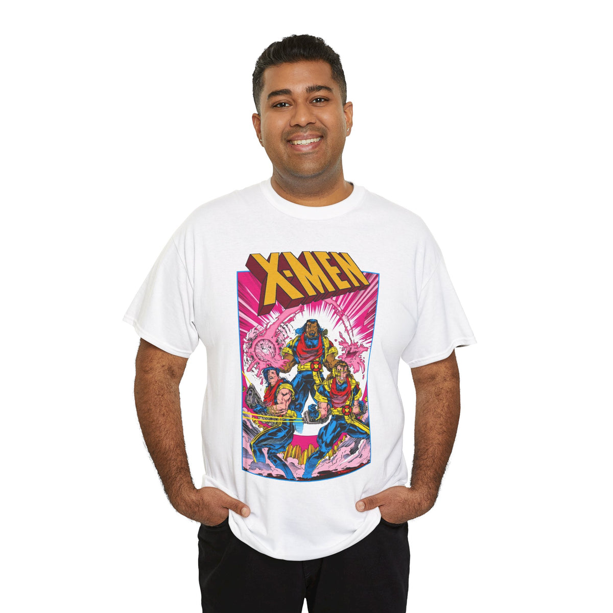 X-Men T-Shirt - Whilce Portacio Art - Bishop - Marvel Comics