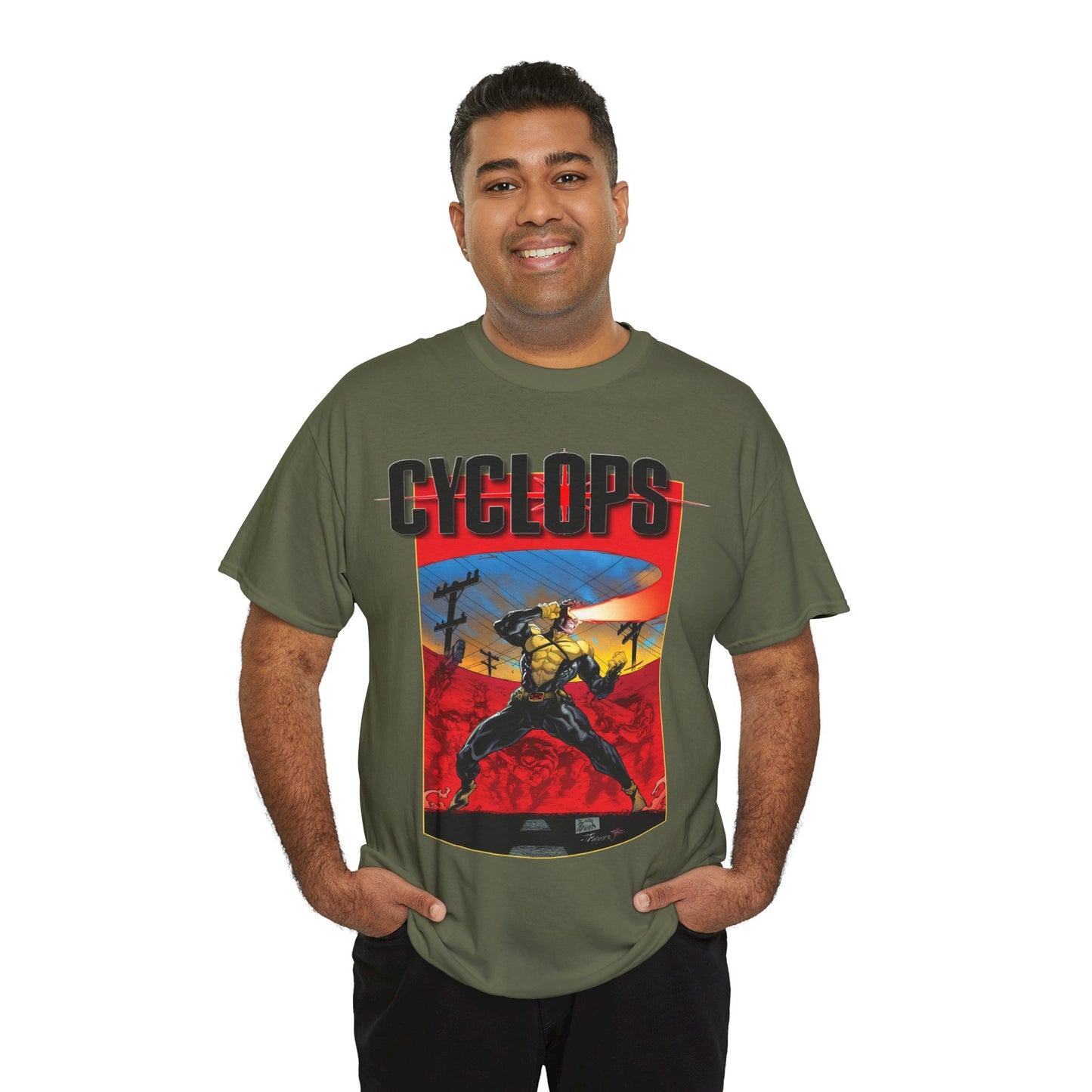 Cyclops T-Shirt - Ryan Stegman Art - Scott Summers, Leader of the X-Men - Marvel Comics