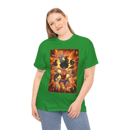 Wonder Woman & the Wonder Girls T-Shirt - David Nakayama Art - Donna Troy, Cassie Sandsmark, Yara Flor - #17 Variant Cover Art - DC Comics