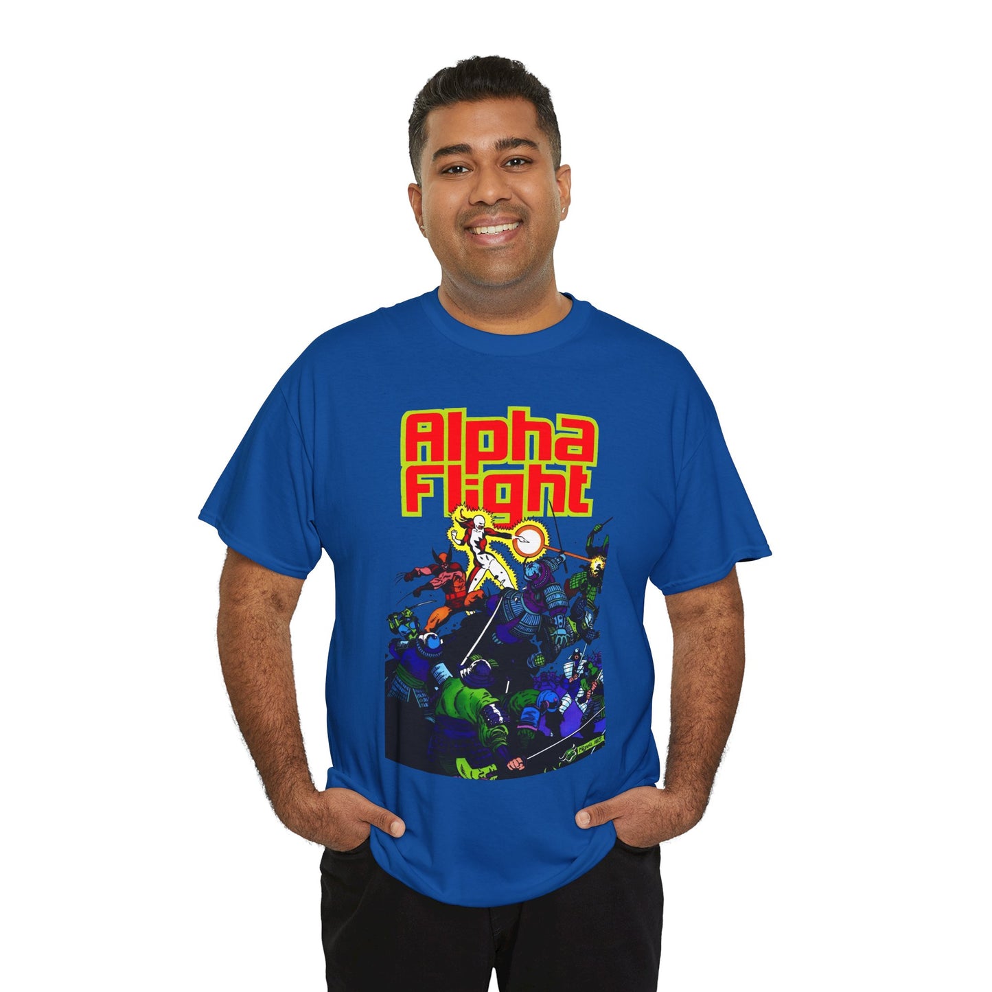 Alpha Flight T-Shirt - Mike Mignola Art