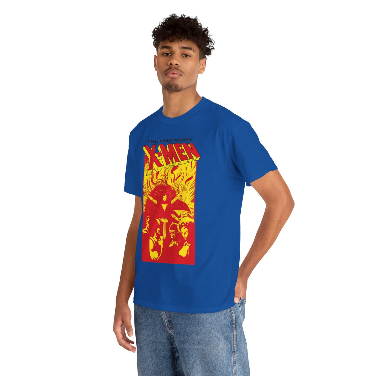 Uncanny X-Men T-Shirt - Steve Lightle Art - Dark Phoenix, Cyclops, Wolverine - Marvel Comics