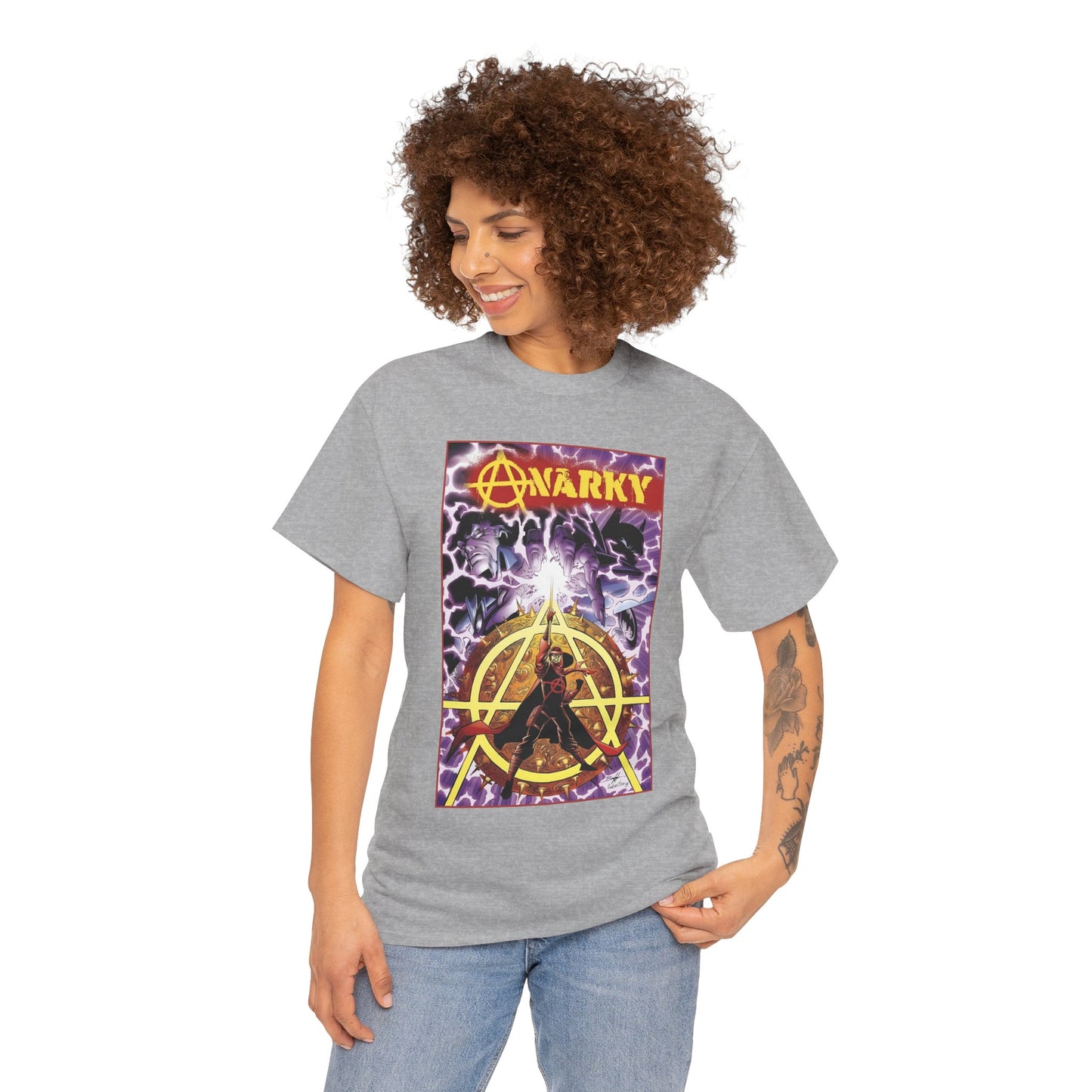 Anarky T-Shirt - Norm Breyfogle Art - DC Comics